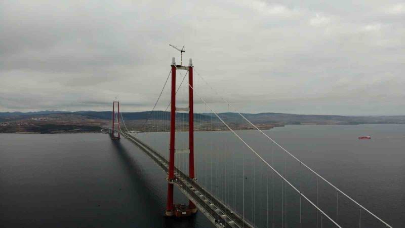 1915 Çanakkale Köprüsü’nü bir yılda 2.2 milyon araç kullandı