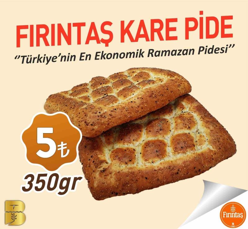 Balıkesir’de Fırıntaş’ın Ramazan pidesi 5 lira