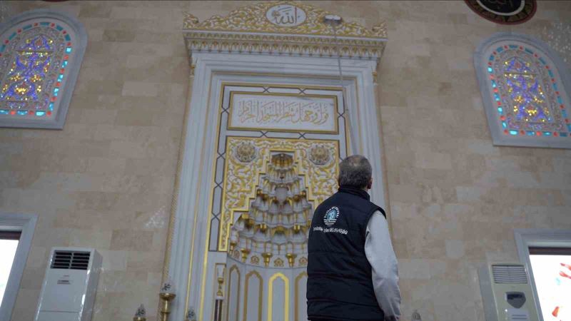 Tuzla’da ibadethaneler Ramazan ayı öncesinde temizlendi