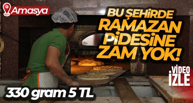 Bu şehirde Ramazan pidesine zam yok: 330 gram pide 5 TL