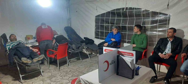 Tekirdağ’da 20 ünite kan toplandı
