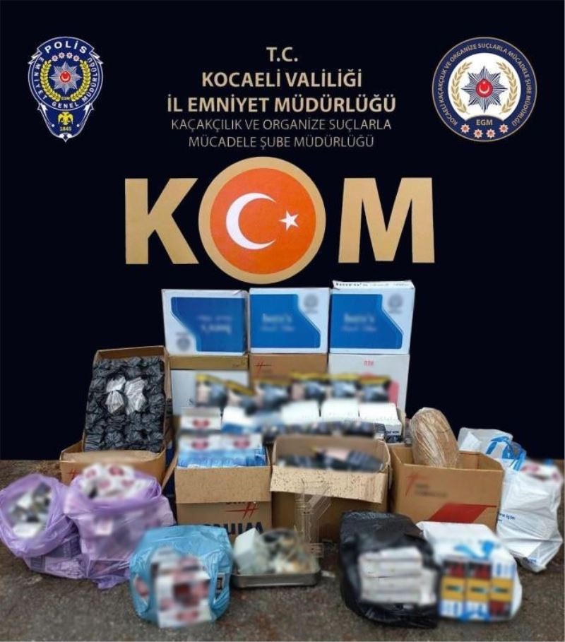 Polis ekiplerinden kaçakçılara darbe
