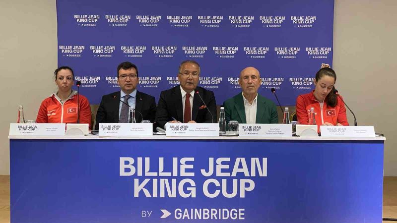 Billie Jean King Cup basın toplantısı gerçekleşti
