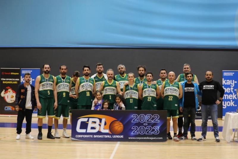 Kurumsal Basketbol Ligi’ni 2’nci tamamladılar
