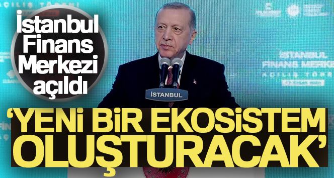 Cumhurbaşkanı Erdoğan: “İFM ile Türkiye yıllardır dışlandığı alanda artık ben de varım diyebilme iradesi ve cesareti göstermiştir”