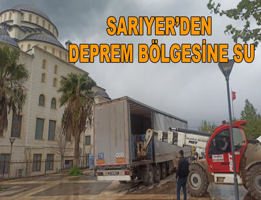 Sarıyer Diyanetten Su Bağışı