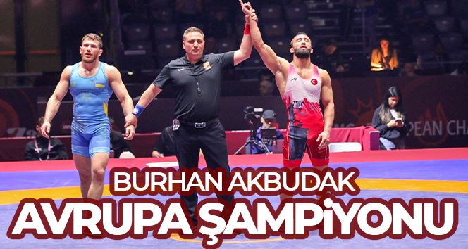 Burhan Akbudak, Avrupa şampiyonu