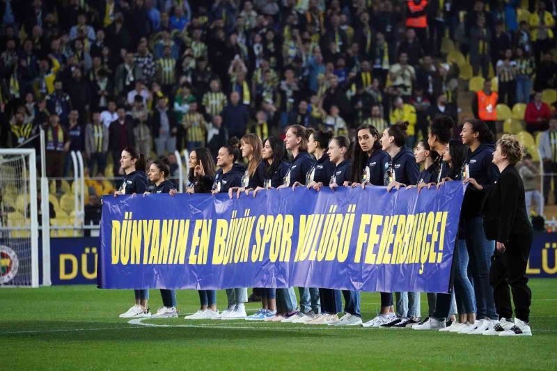 Avrupa şampiyonu Fenerbahçe Kadın Basketbol Takımı Ülker Stadı’nda
