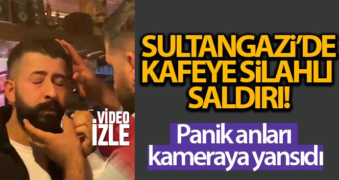 Sultangazi’de kafeye silahlı saldırı: 2 yaralı