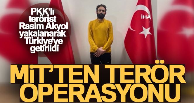 MİT operasyonuyla yakalanan PKK’lı terörist adliyeye sevk edildi