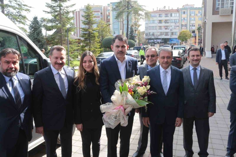 Çevre, Şehircilik ve İklim Değişikliği Bakanı Murat Kurum Balıkesir’de
