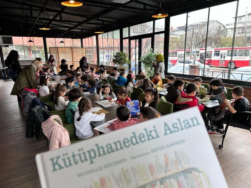 Çocuklardan kütüphaneye yoğun ilgi
