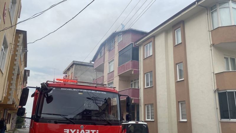 Baca yangını korkuttu
