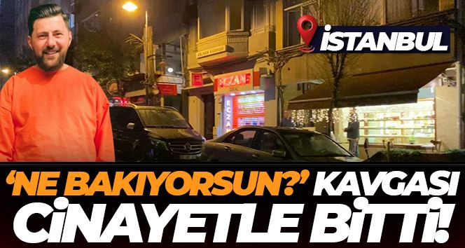 İstanbul’da eczanede korkunç cinayet: Küfürleştiği genci göğsünden vurdu