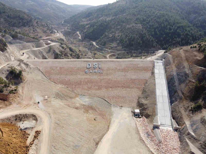 Samrı Barajı’nda su tutulmaya başlandı
