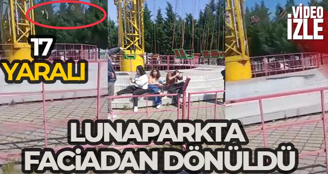 Bursa’da lunapark kazası: 17 yaralı