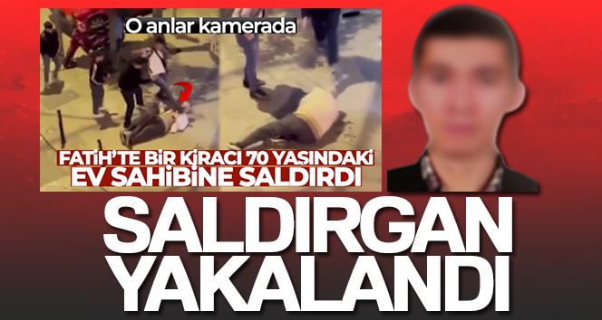 Ev sahibi-kiracı kavgasında saldırgan yakalandı