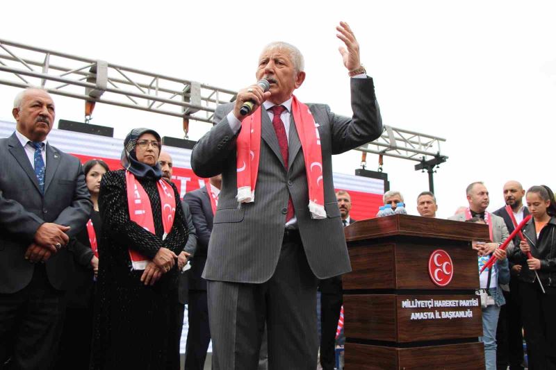 Mehmet Sarı Amasyalılara seslendi: “Boş lafa, şantaja ayıracak zamanımız yok”