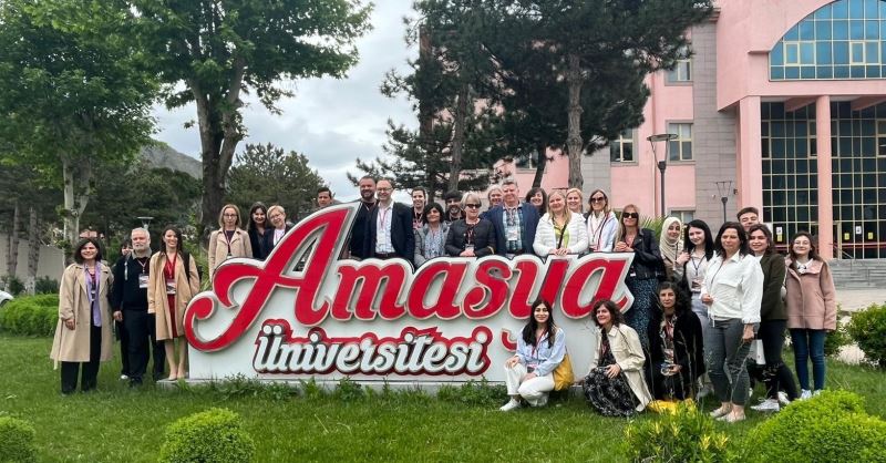 Amasya Üniversitesi Avrupalı akademisyenleri konuk etti
