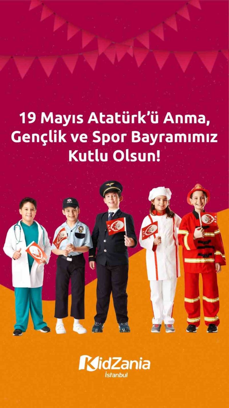 KidZania İstanbul’dan 19 Mayıs kutlaması
