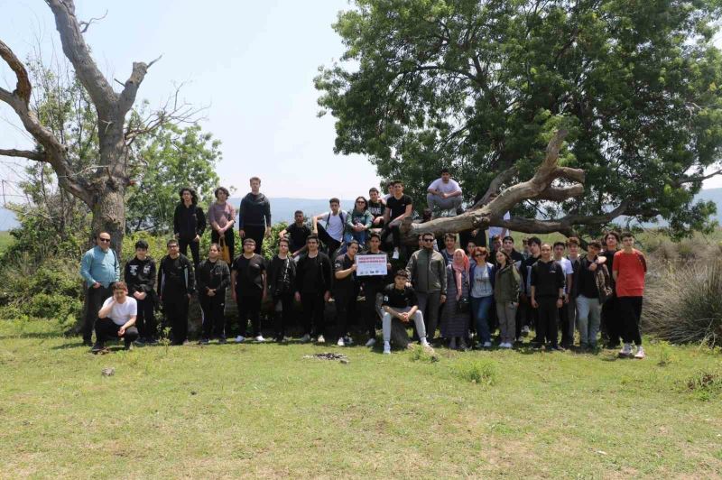 Bursa’da lise öğrencileri 22 Mayıs Uluslararası Biyolojik Çeşitlilik Gününe dikkat çetki
