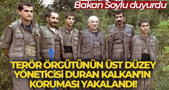 Terör örgütünün üst düzey yöneticisi Duran Kalkan’ın yakın koruması, Tekirdağ’da şafak operasyonuyla yakalandı
