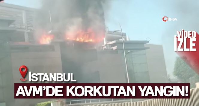 İstinyePark’ta yangın paniği