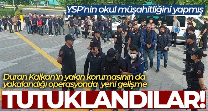PKK’nın üst düzey yetkilisi Duran Kalkan’ın korumasının yakalandığı operasyonda 21 kişi tutuklandı