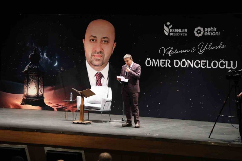 Ömer Döngeloğlu vefatının 3. yılında anıldı
