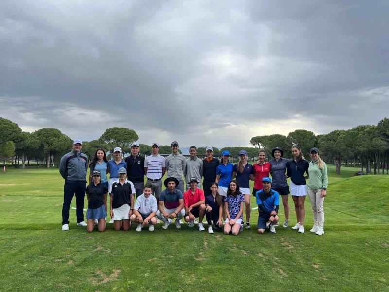 TGF Golf Milli Takım aday kadro kampı başladı
