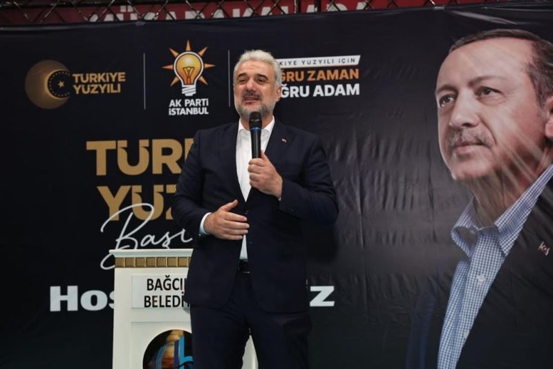 AK Parti’ye destek için binlerce Şanlıurfalı Bağcılar’da buluştu