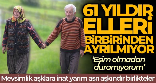 Mevsimlik aşklara inat yarım asrı aşkındır birlikteler