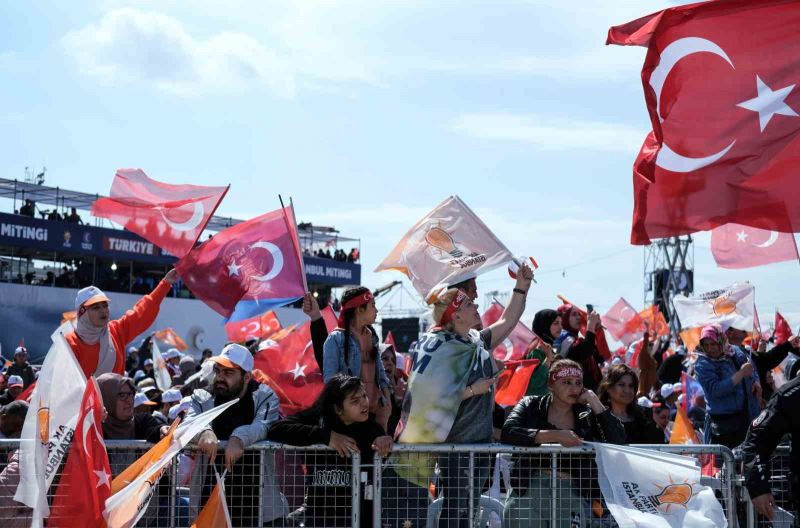 AK Parti Büyük İstanbul Mitingi’ne rekor katılım