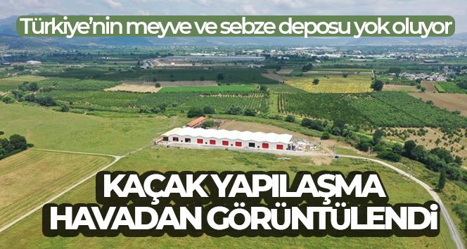 Bursa Ovası böyle yok oluyor