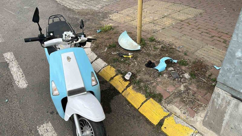 Muratlı’da motosiklet kazası: 1 yaralı
