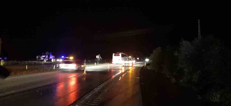 Selde kapanan Osmancık-Merzifon karayolu araç trafiğine açıldı
