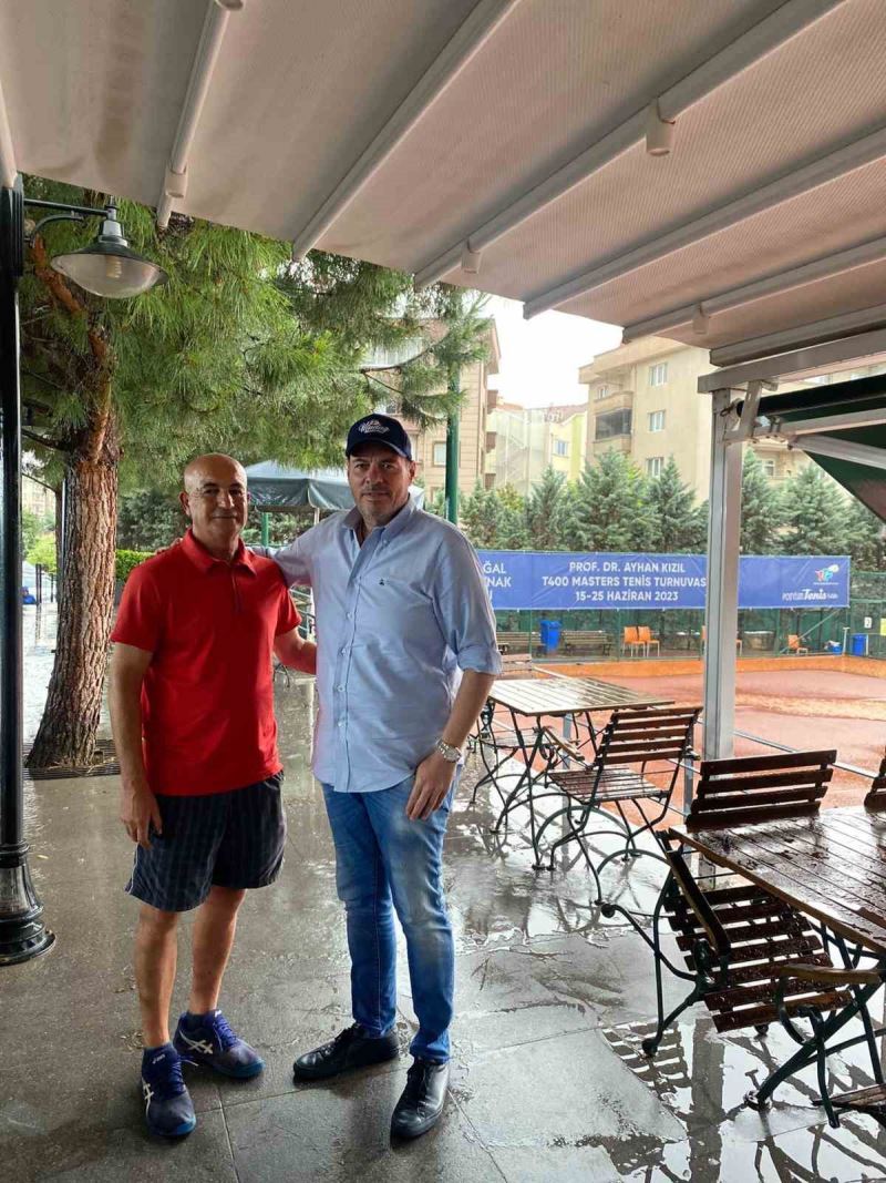 Prof. Dr. Ayhan Kızıl T400 Masters Tenis Turnuvası’nda 6. yıl heyecanı

