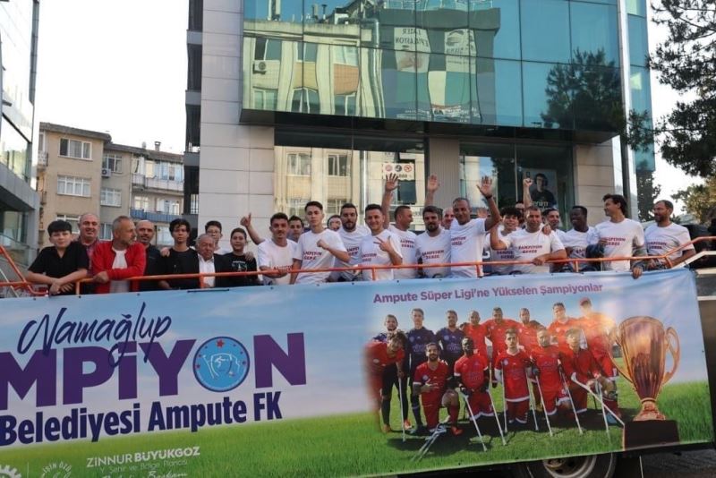 Gebze Belediyesi Ampute Futbol Takımı Süper Lig’e yükseldi
