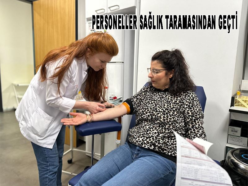 Belediye Personeline Sağlık Taraması