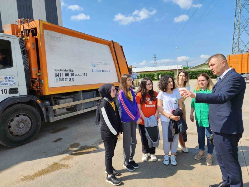 Atık Aktarma İstasyonu öğrencilerin ödev konusu oldu
