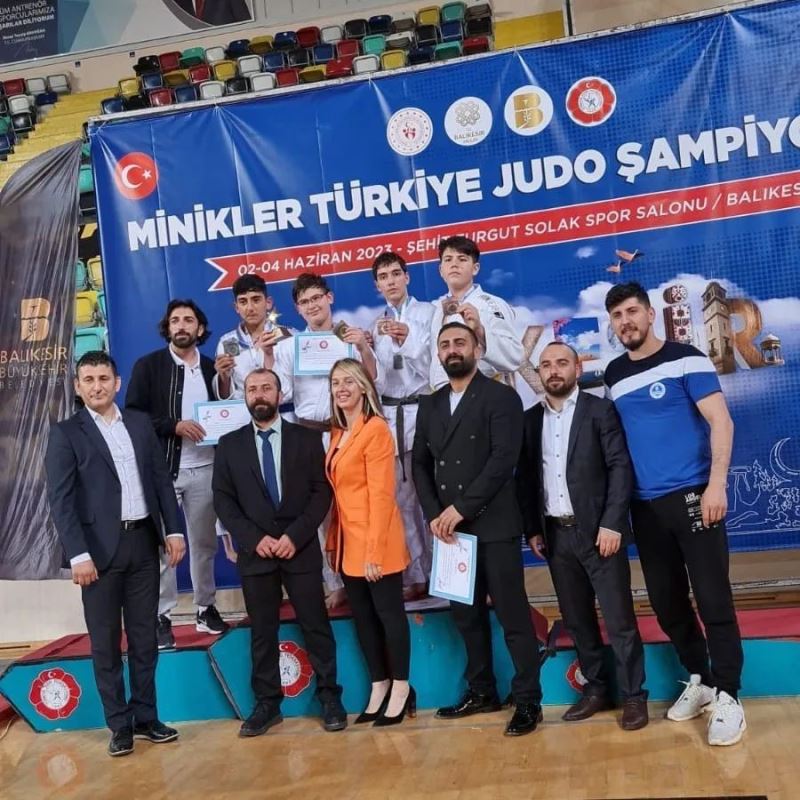 Minikler Türkiye Judo Şampiyonası’nda Kırklarelili sporcu kürsüde
