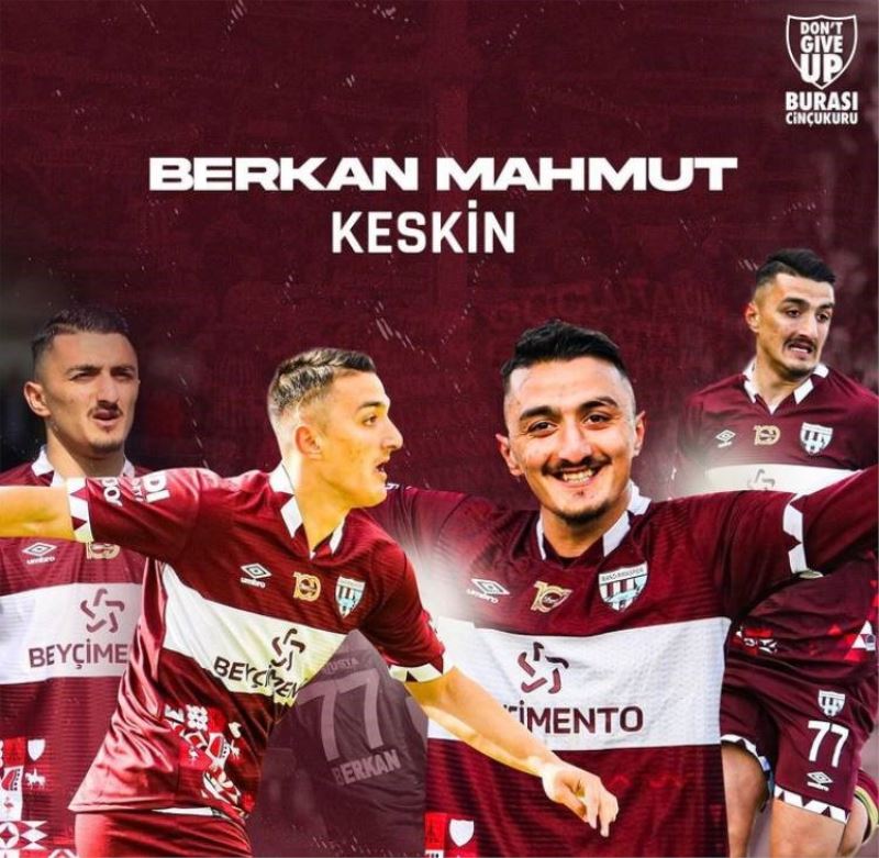 Bandırmaspor, Berkan Mahmut Keskin ile 3 yıllık sözleşme imzaladı
