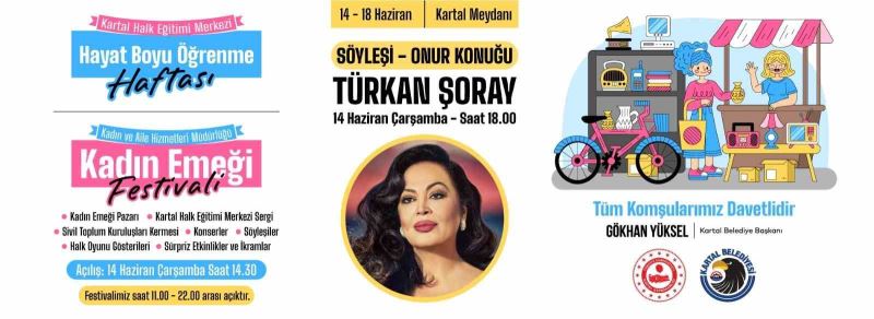 ‘Kadın Emeği Festivali’ ile İstanbullu kadınlar, Kartal’da buluşacak
