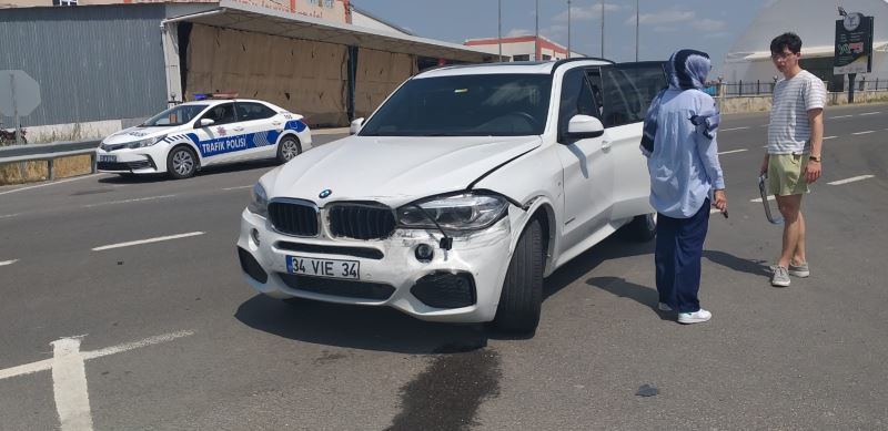 İpsala’da iki otomobilin çarpıştığı kazada 1 kişi yaralandı
