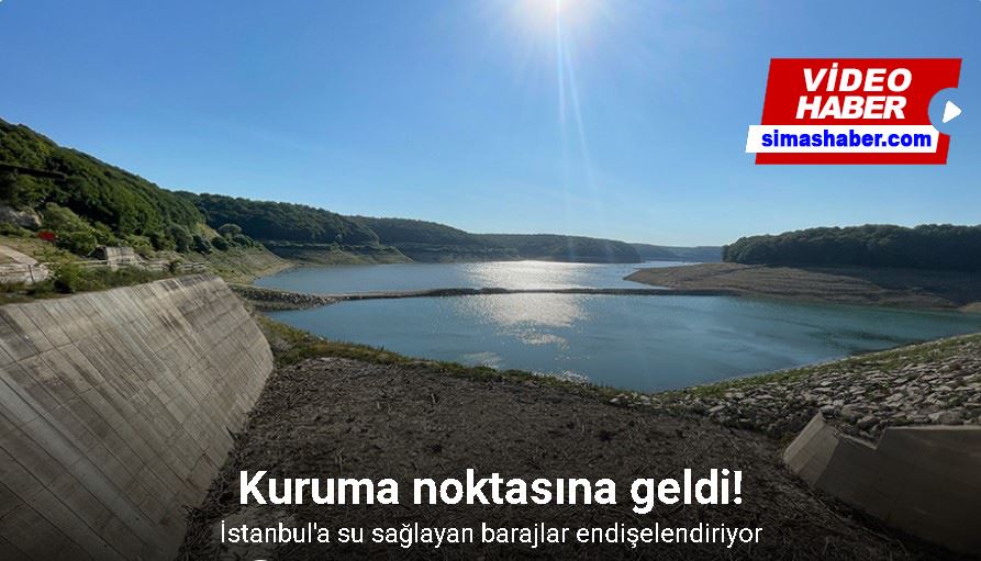 İstanbul’a su sağlayan Kırklareli’ndeki barajlarda endişelendiren manzara