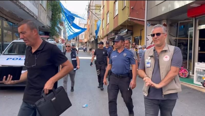 Bursa’da yabancıların yaşadığı mahallelerde sıkı denetim
