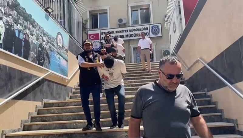 İstanbul’da konsol ve plaka hırsızlığı yapan 4 şahıs yakalandı

