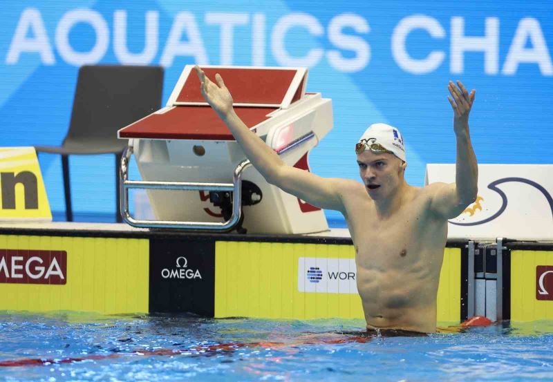 Michael Phelps’in 15 yıllık dünya rekorunu Leon Marchand kırdı
