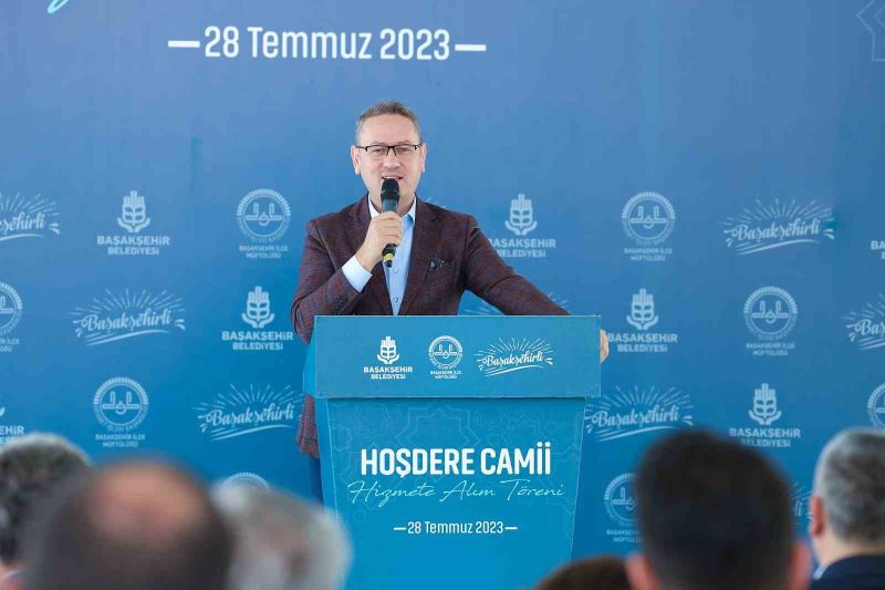 Başakşehir’de Hoşdere Camii ibadete açıldı
