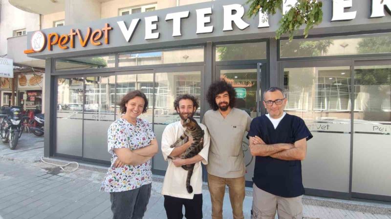 Keşan’da kayıp kediyi bulan veteriner 500 dolarlık ödülü derneğe bağışladı
